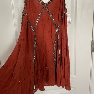 Free People Intimately Heaven Embellished Slip Dress